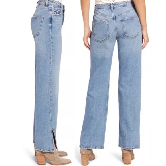 We The Free High-Rise Button-Fly Split Hem Jeans (26) - Picture 15 of 16